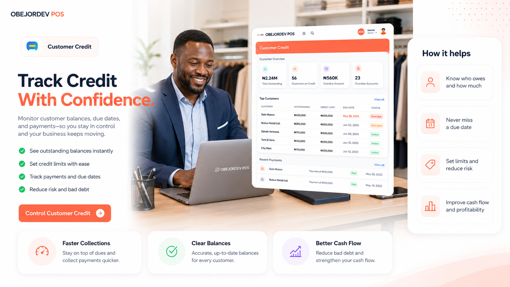 Customer Credit solution visual